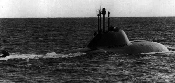 Атомная подводная лодка Проекта №705